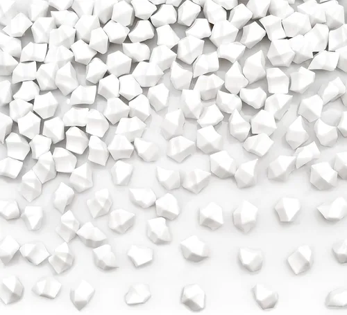 Vista 7 de Cubitos de hielo falsos, 1000 piezas de rocas de hielo acrílicas para centros de mesa, 0.433 x 0.551 in de dispersión de mesa de hielo artificial