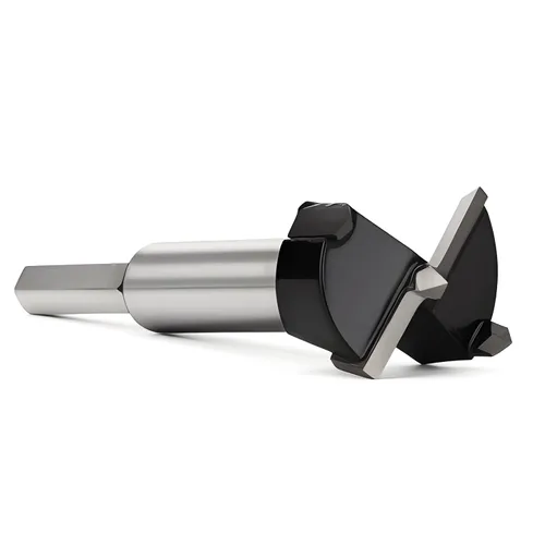 Vista 11 de Broca Forstner de 1 pulgada con punta de carburo para carpintería Bisagra Cortador