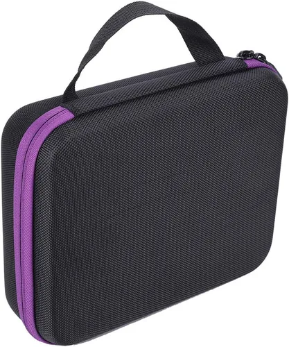 Vista 7 de LIZEALUCKY Contenedores de almacenamiento de pintura de alta capacidad, 60 ranuras, organizador de cuentas, caja de accesorios de pintura