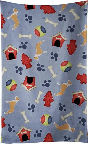 Vista 26 de Caroline's Treasures BB3948KTWL Affenpinscher Dog House Collection - Toalla de cocina para invitados, toalla de baño decorativa para cara, té, paño