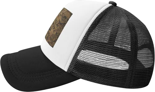 Vista 6 de Game Ouija Board Pattern Logo(1) Baseball Cap Women's Men Denim Hats Adjustable Mesh Casquette