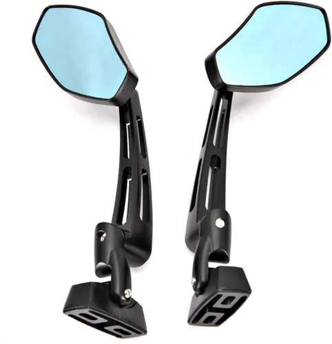Vista 3 de INNOGLOW Espejos de la motocicleta, Negro Racing Retrovisor Espejos CNC de Aluminio Antideslumbrante Espejo Lateral para H-onda CBR 600 F3 F4i