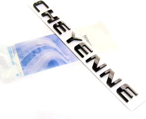 Vista 3 de Yoaoo 3 paquetes de emblemas OEM negros para placa Cheyenne Compatible con Silverado 3D brillante Nuevo