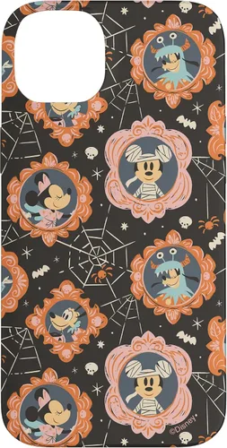 Vista 15 de iPhone 16 Disney Mickey Mouse & Pals Spooky Cute Halloween Frames Case