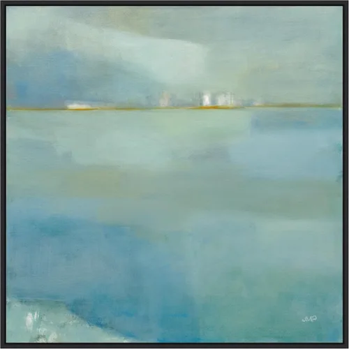 Vista 10 de Amanti Art Lienzo enmarcado para pared, 16 x 16 pulgadas, niebla y rocío por Julia Purinton, lienzo enmarcado para pared, obras de arte abstractas