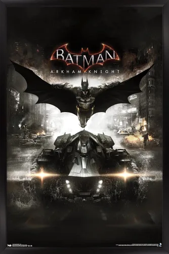 Vista 7 de Trends International DC Comics VIdeo Game - Arkham Knight - Póster de pared de arte clave, 14.725 x 22.375 pulgadas, versión premium sin marco