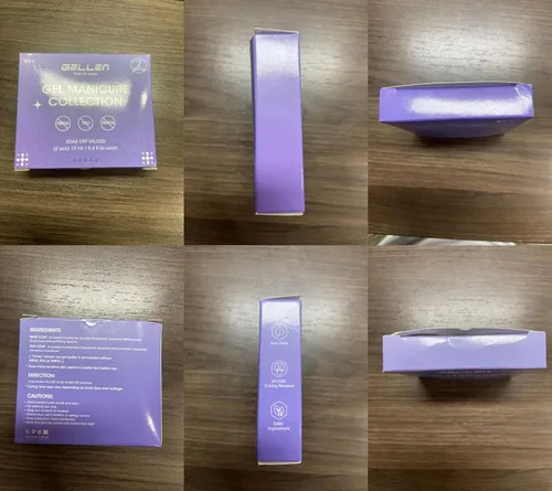 Vista 4 de GELLEN - Base y capa superior de gel, juego de 2 esmaltes de uñas de gel, capa superior que no se limpia 12ml Base Coat & No Wipe Top Coat Set.