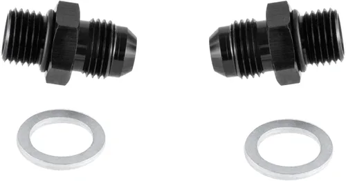 Vista 4 de Aluminio -6AN V60 Turbo 350 400 Th400 4L80 4l60 y E adaptador de transmisión de montaje