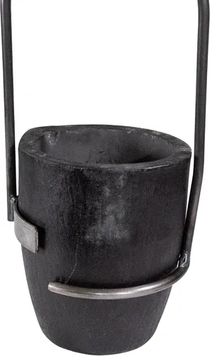 Vista 3 de ProCast #3 8.8 lbs Pinzas de crisol verticales de acero de elevación resistente para fundición de horno de propano fusión de cobre oro latón bronce