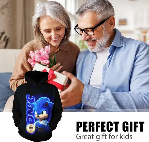 Vista 6 de Lncxwui Youth Cosplay Personalized Hoodie, Boys Colorful Pullover,Girls Outdoor Sport Sweatshirt, Skin-friendly Party Hoodie
