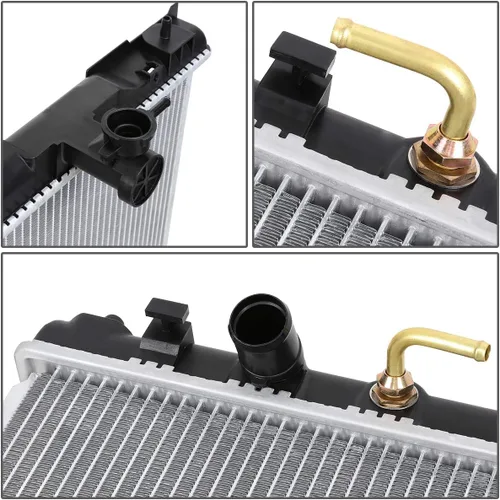 Vista 3 de DNA Motoring DPI 2436 Radiador de núcleo de aluminio compatible con 02-08 Camry/Solara L4 AT, CU2327 CU2436 164000H030 164000H130 164000H131