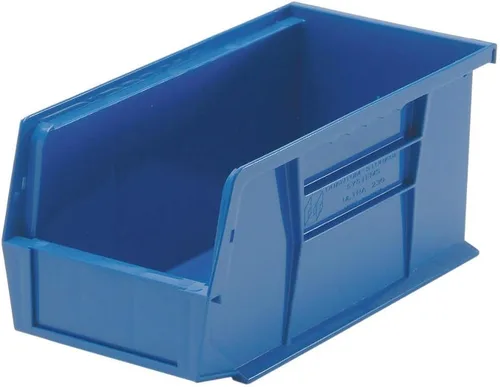 Vista 9 de Quantum Storage QUS230 - Contenedores apilables de plástico resistentes para taller, almacén y garaje, ultra apilables y colgantes, 10-7/8 pulgadas