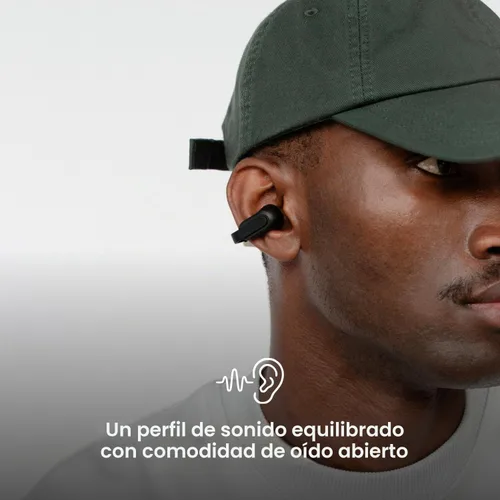 Vista 3 de Sudio Audio B3 Auriculares inalámbricos de oreja abierta – Auriculares Bluetooth 5.3 con clip con ajuste seguro, resistentes al sudor, micrófono