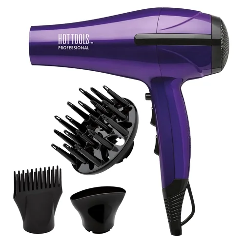 Vista 9 de Secador de pelo iónico Pro Artist 2100 Turbo de Hot Tools Secado rápido, ligero