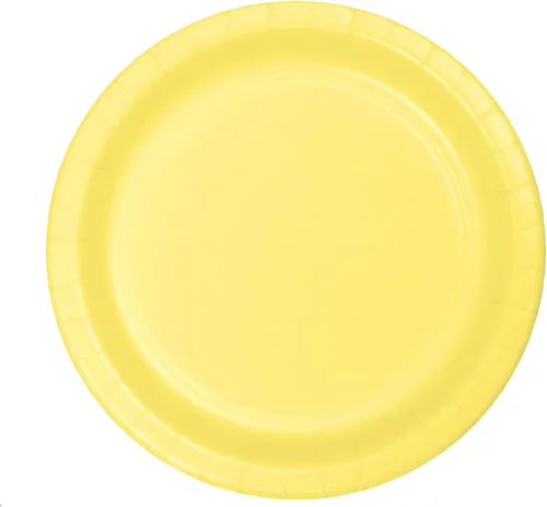 Vista 6 de Creative Converting 318915 - 24 platos de banquete de papel, 10 pulgadas, amatista