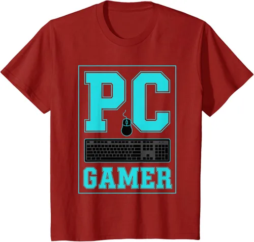 Vista 50 de PC Gamer Gaming Teclado Ratón Esports Computer Fan Camiseta