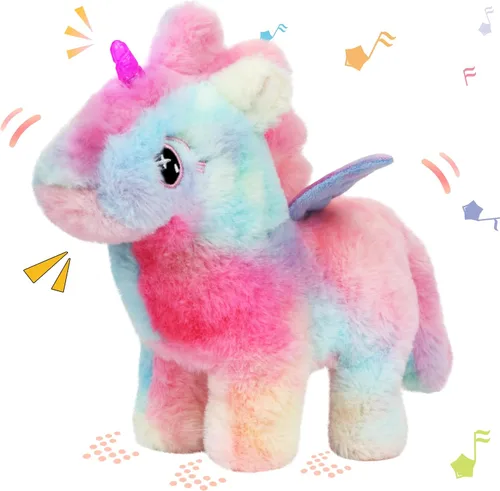 Vista 17 de Hopearl - Conejo saltarín con campana, interactivo, mascota electrónica de peluche con sonidos y movimientos, orejas que se mueven y nariz que se