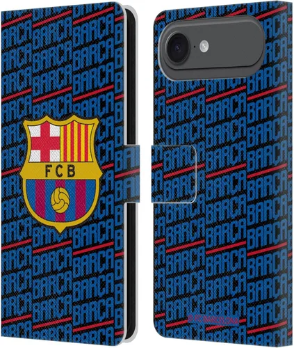 Vista 89 de Head Case Designs Funda de piel con licencia oficial del FC Barcelona Barca Crest Patterns, tipo cartera, compatible con Apple iPhone 11