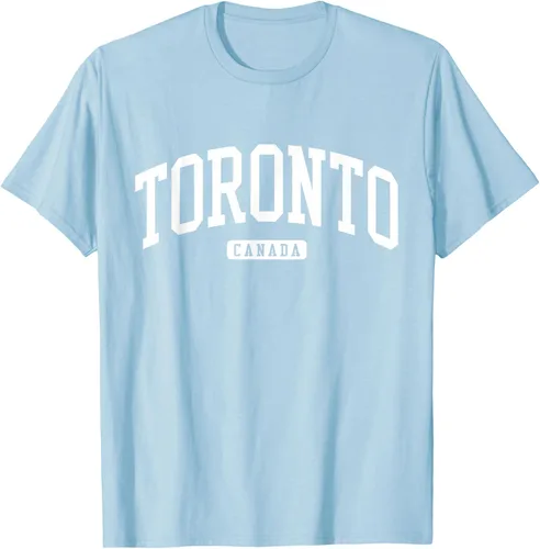 Vista 98 de Camiseta estilo universitario de Toronto Canada, Negro