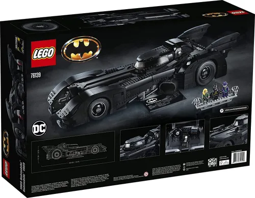 Vista 5 de LEGO DC Batman 1989 Batmobile 76139 Kit de construcción (3,306 piezas)