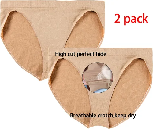 Vista 5 de QZSH Ropa interior de ballet para niñas y mujeres, sin costuras, correas ajustables