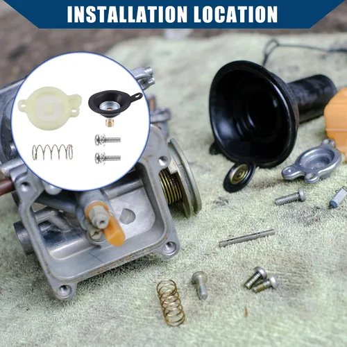 Vista 2 de 3LD-14958-00-00 / Cubierta de diafragma delantero/carburador para Yamaha Road Star 1600 1700 XV1600 XV1700 1999-2007 / Kit de reparación