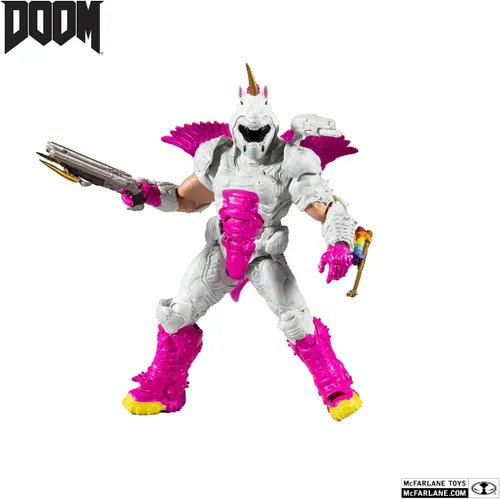Vista 6 de McFarlane Toys Doom Slayer: Figura de acción DOOMicorn