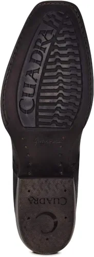 Vista 9 de Cuadra Botas para hombre en cuero genuino negro