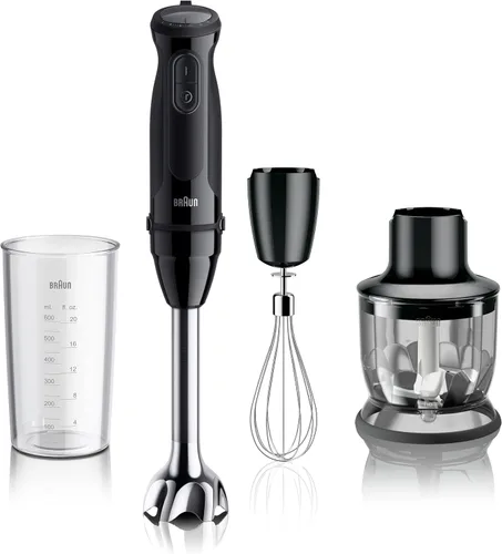 Vista 11 de Braun MQ505 Multiquick batidora de mano, color negro