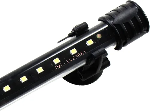 Vista 2 de AQUANEAT Luz LED para acuario sumergible de 7.5 pulgadas, luz submarina para tanque de peces (Blanco)