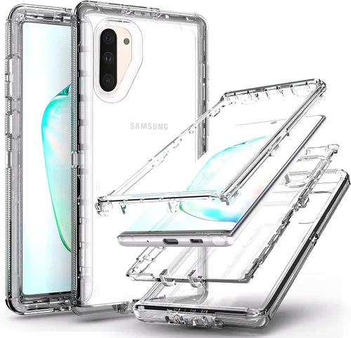 Vista 13 de YmhxcY Funda para Note 10 con película de TPU flexible autorreparable (paquete de 2) y película protectora de pantalla para lente de cámara