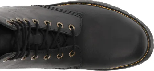Vista 3 de Dr. Martens Women's Shriver Hi Leather Heeled Lace Up Boot 2-Negro
