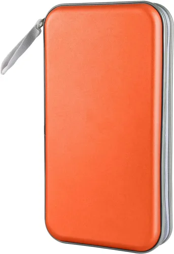 Vista 7 de Siveit Estuche para CD, Soporte para Estuche de DVD con Capacidad para 96 Discos de Plástico Duro, Estuches para Discos CD DVD, Carpeta Billetera