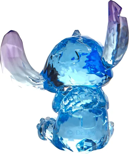 Vista 4 de Enesco Facets Disney Lilo and Stitch Figurina, 3.5 Pulgadas, Azul