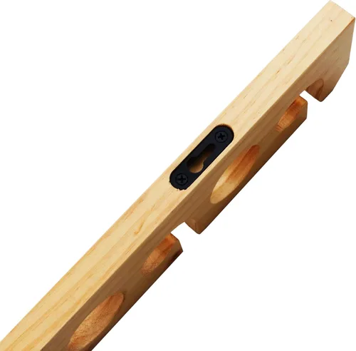 Vista 5 de Old Cedar Outfitters Soporte para caña de pescar de pino macizo para almacenamiento en pared y techo (pared/techo)