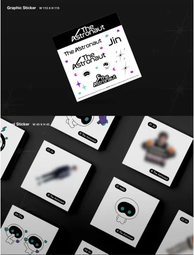 Vista 6 de DREAMUS - Jin - The Astronaut Single Album [Set (Ambas versiones)]