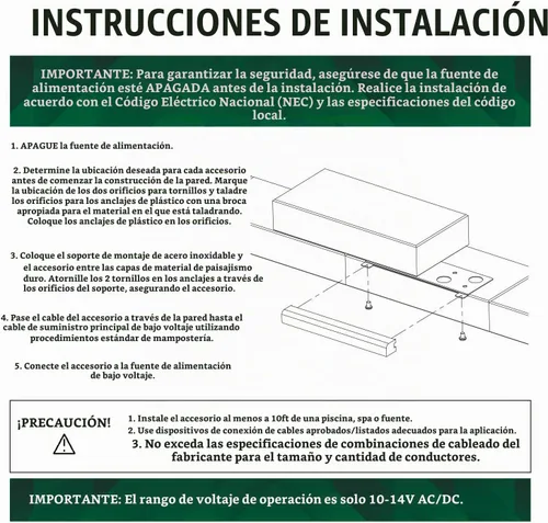 Vista 6 de GKOLED Luz Hardscape, luces de pared de pavimentadora, iluminación de paso de 6.8 pulgadas, chips LED integrados de 4 W 2700 K, carcasa de aluminio