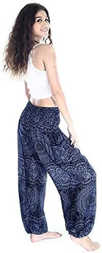 Vista 7 de Pantalones bohemios, pantalones harem, de yoga, para mujer, para la playa