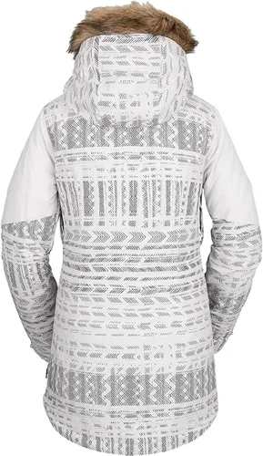 Vista 4 de Volcom Shadow - Chaqueta con capucha de invierno para snowboard y esquí