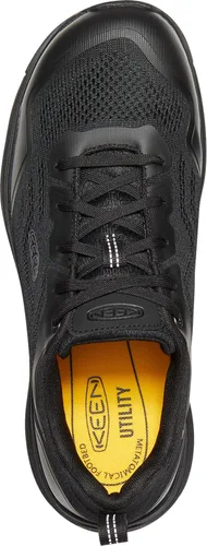 Vista 4 de KEEN Utility Sparta 2 Zapatos de trabajo industriales con punta de aleación de baja altura para hombre, Negro