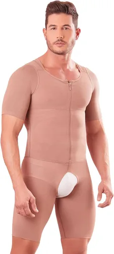 Vista 2 de Shape Concept 067 Fajas Colombianas para hombres y hombres faja de alta compresión para moldear el cuerpo para hombres