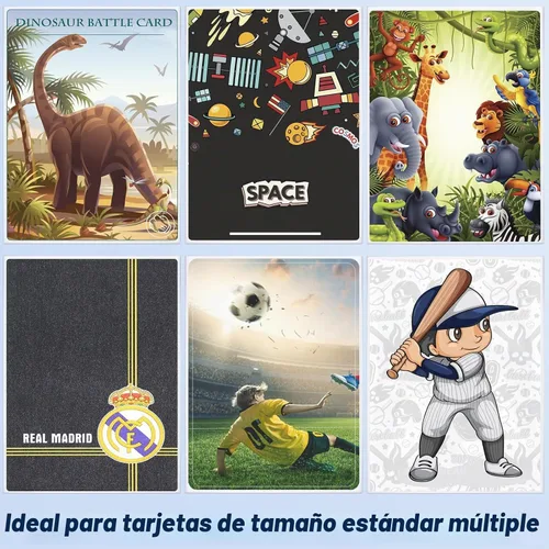 Vista 5 de 3000 fundas para tarjetas intercambiables, protectores de tarjetas blandas transparentes, fundas de plástico de 2.64 x 3.36 pulgadas para tarjetas