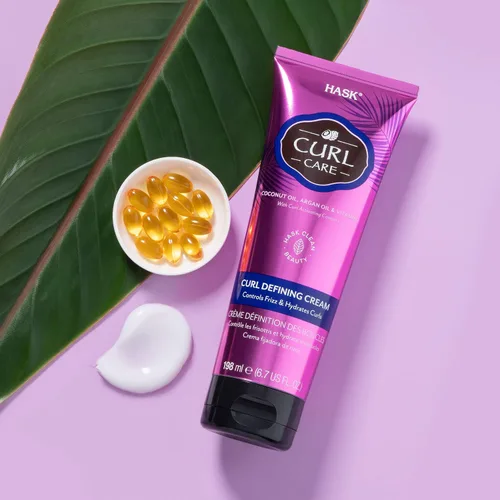 Vista 5 de HASK Curl Care Crema definidora de coco, 6.7 onzas (paquete de 2)