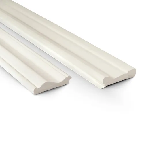 Vista 4 de Kit de molduras para paneles de revestimiento Paneles de pared decorativos fáciles de instalar, kit de tablones de PVC para paneles de pared