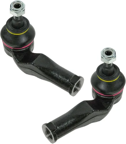 Vista 144 de TRQ Juego de barras de acoplamiento interiores delanteras de 2 piezas compatibles con Fiat 500 2012-2019