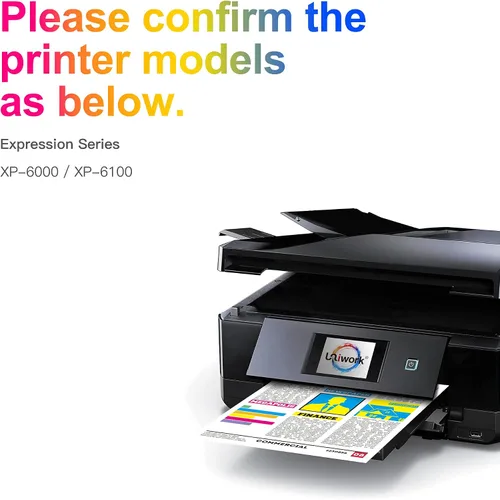 Vista 2 de Uniwork Cartucho de tinta remanufacturado 302XL de repuesto para cartuchos de tinta de impresora Epson 302XL 302XL 302 XL T302XL T302 para usar