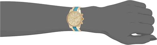 Vista 4 de Michael Kors Ritz Gold-tone de la mujer reloj mk6328