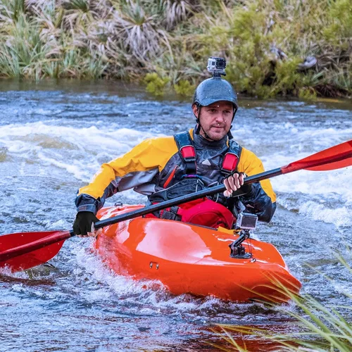 Vista 3 de Palmyth Guantes de pesca UV con protección solar, guante sin dedos para kayak, hombres y mujeres, UPF 50+ SPF para navegación, senderismo, remo