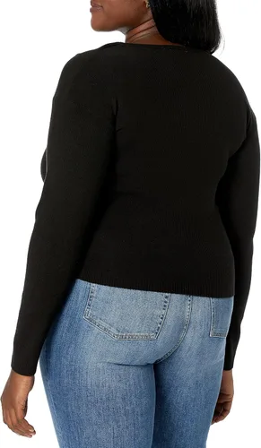 Vista 2 de The Drop Women's Nomi Cropped Sweater Top