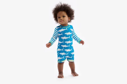 Vista 4 de Hatley Baby-Boys One Piece Rashguard Swimsuit